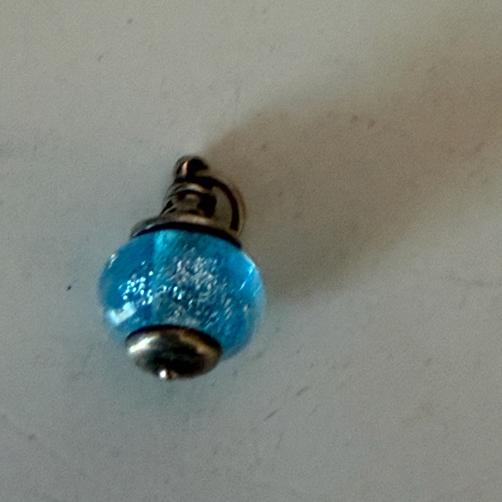 James Avery Blue Retired Hope Finial Charm